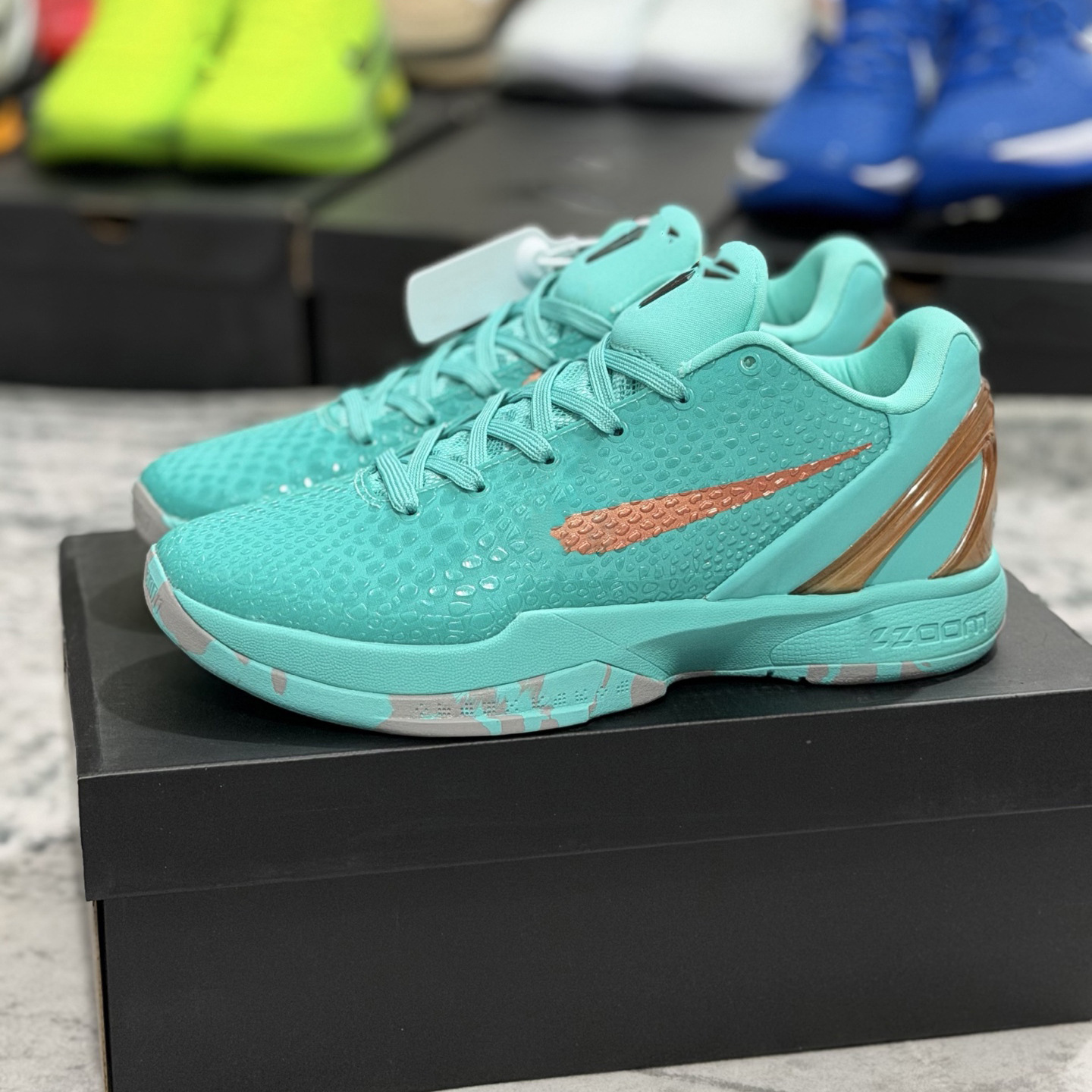 Zapatillas de Baloncesto Kobe 6 de Caucho, Transpirables, Antideslizantes y con Amortiguación para Deporte