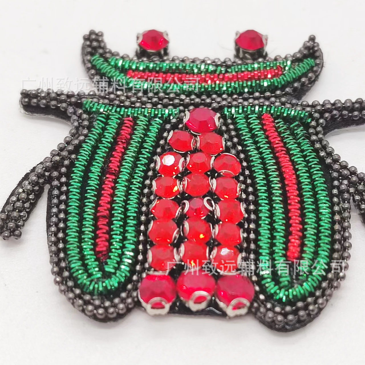 Parches de tela con diseño de rana transfronterizos con cuentas, adornos de animales e insectos con cuentas, zapatos de novia, sombreros, calcetines, decoraciones DIY para vestidos de novia. image 5