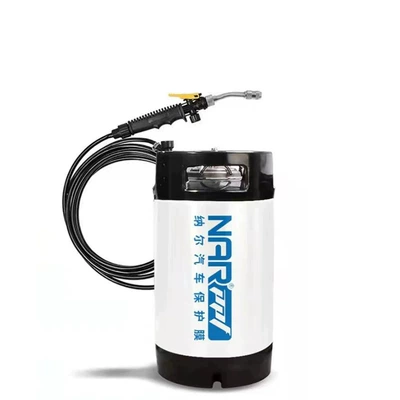 Installation Tools, 9.5L/19L High-Pressure: Car cleaning tools - 9-5l-high-pressure-cylinder-with-graphic-design-style-9