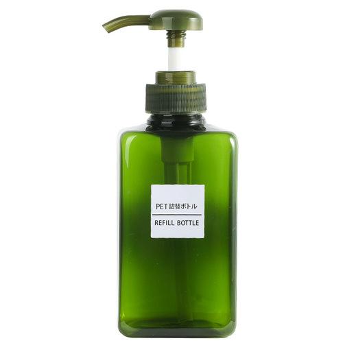 Shampoo shower gel refill bottle empty bottle lotion push-type hand sanitizer travel cosmetics plastic bottle transparent