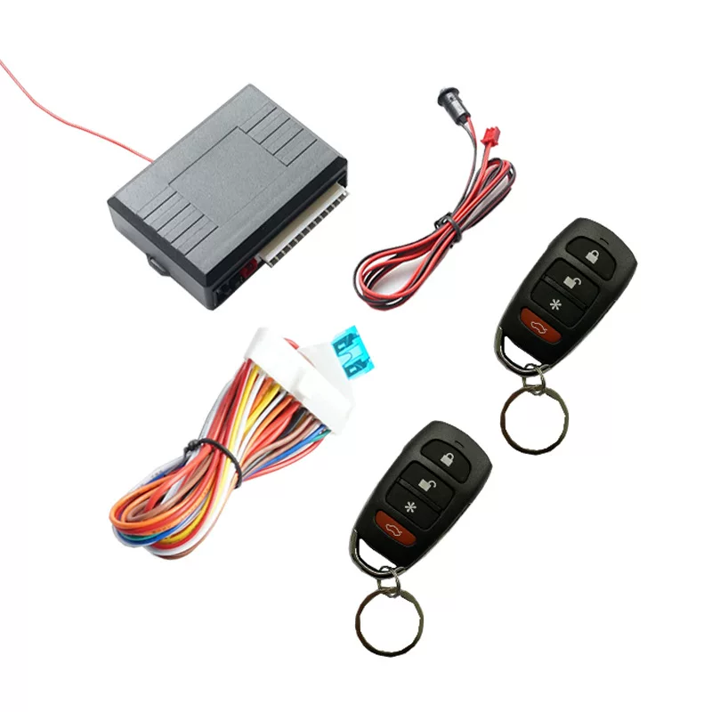 Factory supply 12V car key to enter the central control lock system automatic switching four -key remote control