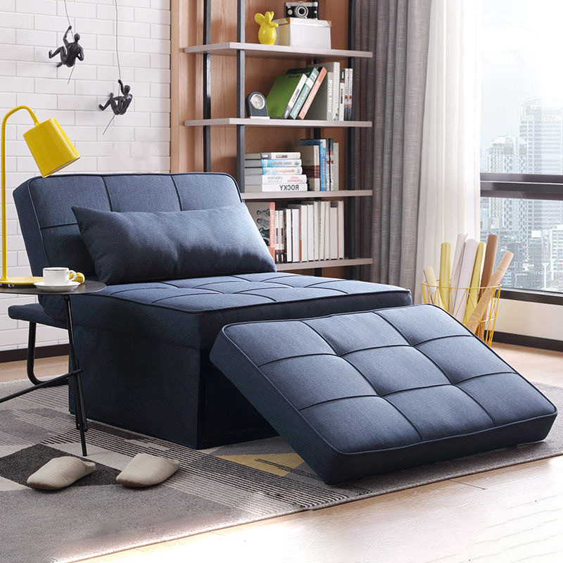 Sofá cama plegable de doble propósito tipo casa pequeña moderna simple desmontable sofá cama de una sola persona cama plegable