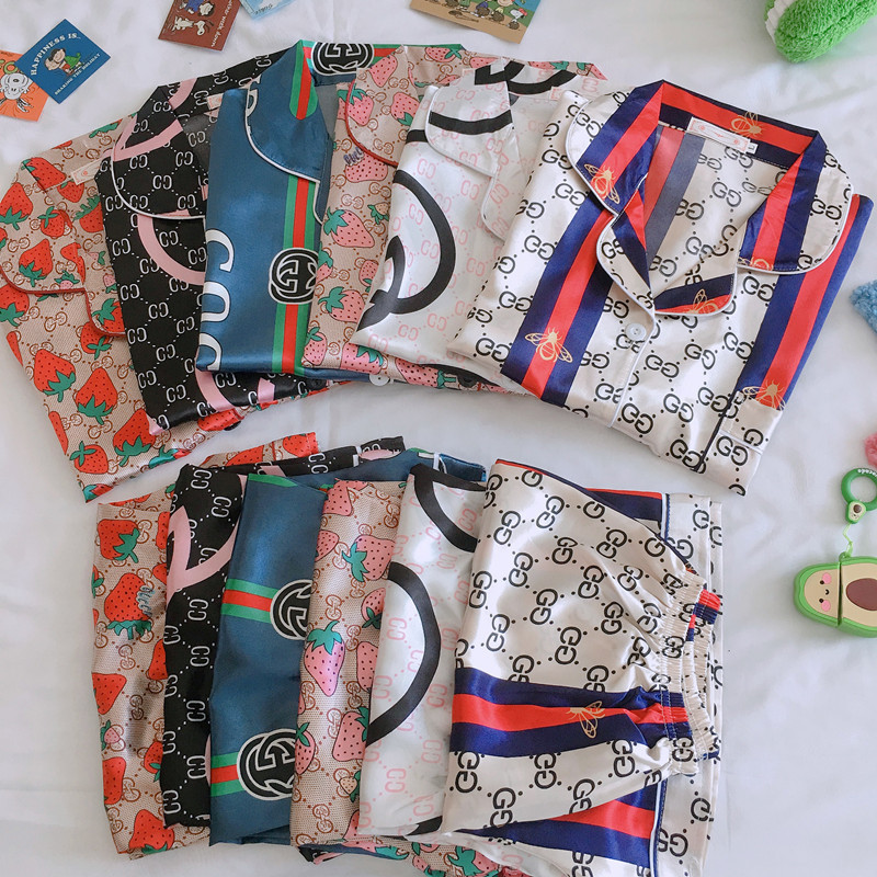 Spot packaging! Summer pajamas women's s...