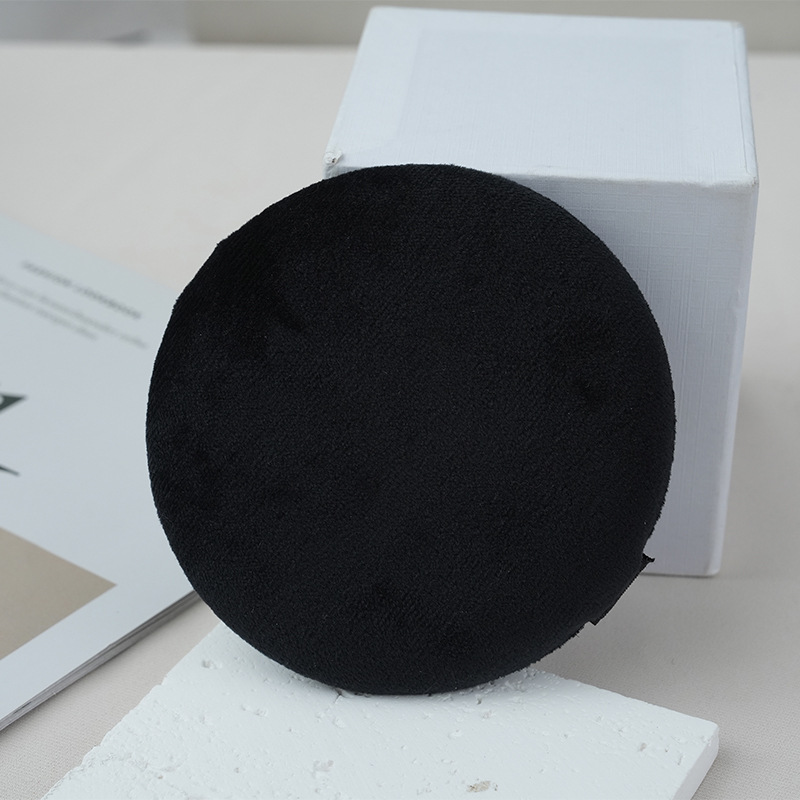 Esponja facial de doble cara para limpieza facial, removedor de maquillaje fácil de usar, esponja suave, diseño de piña, herramienta de limpieza y baño de algodón de azúcar.