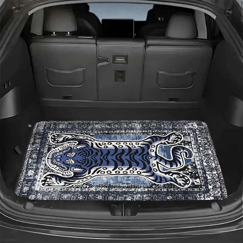 Amazon Temu Dropshipping Mickey Mouse Floor Mat Car Dust-Proof and Stain-Resistant Trunk Mat Non-Slip Easy Care Item Mat