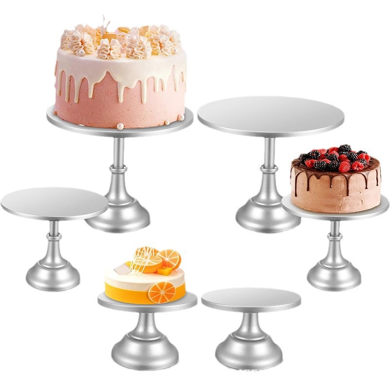 Amazon Venta caliente soporte de exhibición decoración pastel postre pastelería bandeja comida fría romper soporte de mesa té de la tarde