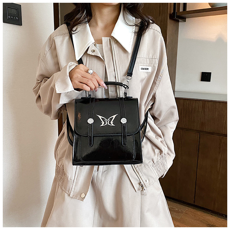 2023 Nuova borsa da donna di vendita calda Farfalla Hardware in metallo bianco Zaino a tracolla singola Borsa da donna Spicy Girl Millennium 2KY_voghion.com