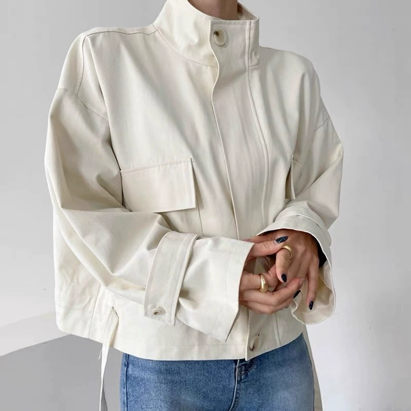 Autumn design long-sleeve with zipper, jacket, oversize