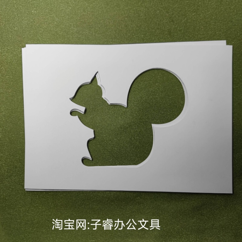 镂空画里的春天A4镂空春字白色卡纸拍照摄影Spring蝴蝶拓印|undefined