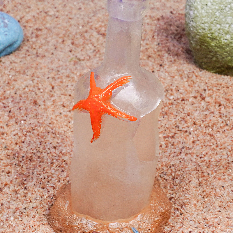 Pecera explosiva, decoración de acuario, arena inferior, rocalla, tanque de agua hundida, botella a la deriva, fondo hundido, micropaisaje, casa de refugio