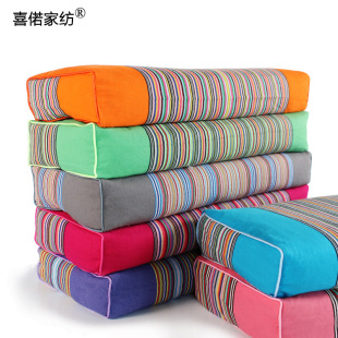 Coarse Cloth Mugwort Pillow Adult Buckwheat Pillow Single Full Buckwheat Shell Pillow Sleep Pillow Student Buckwheat Cervical Spine Pillow Home C^