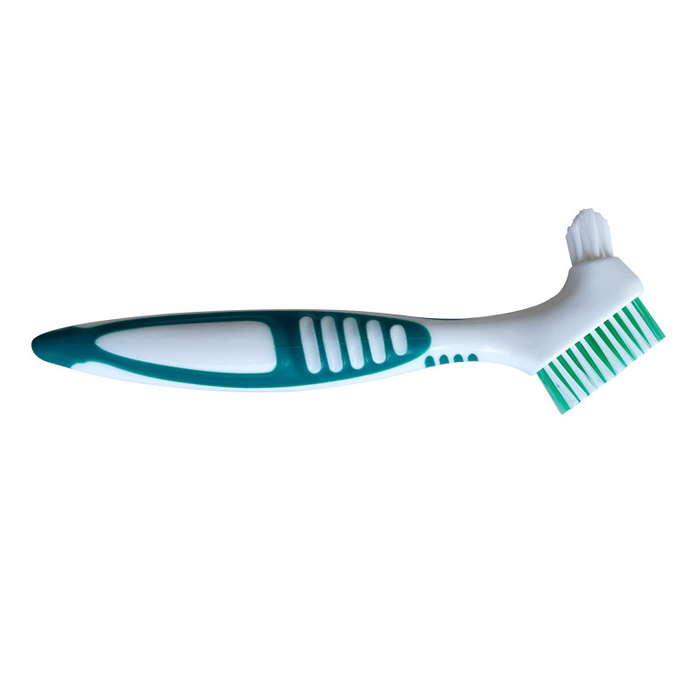 Cepillo de dientes dentadura cepillo de limpieza cepillo de dientes ancianos cepillo de dientes invisibles llaves titular escala cepillo de eliminación 1 paquete