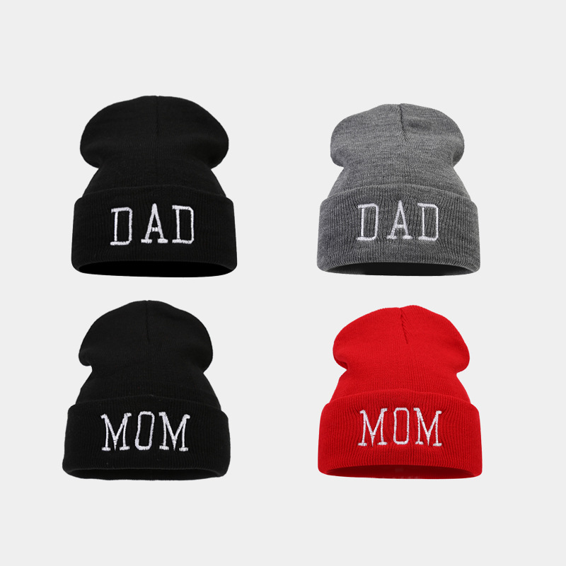 Unisex Basic Letter Embroidery Eaveless Wool Cap display picture 1