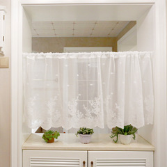 Cross-border supply of finished Amazon curtains, Nordic lace curtains, partitions, pull-up curtains, door curtains and curtain fabrics
