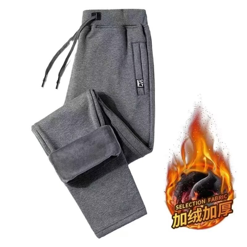 Pantalones casuales para hombres primavera, otoño, invierno, nuevos pantalones negros para niños, camisa suelta, piernas anchas, deportes