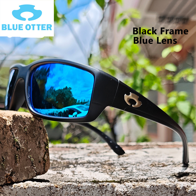 BULE01 블랙 프레임 편광 블루 필름