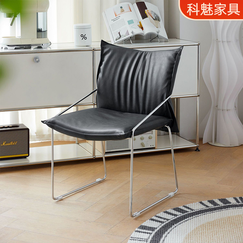 Carefully Selected Minimalist Modern Dining Chairs, Soft-Covered Vintage Chairs, Retro Stools, Home-Use Chairs with Backrests for Hosting Guests, Meetings, and Office Use Carefully Selected Minimalist Modern Dining Chairs, Soft-Covered Vintage Chairs, Retro Stools, Home-Use Chairs with Backrests for Hosting Guests, Meetings, and Office Use