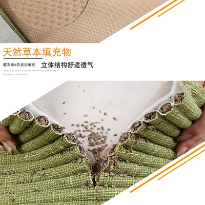 Seat cushion, seat cover — Breathable linen buckwheat Shell tie-free