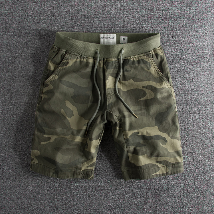 2026 Summer New European and American Trendy Men's Loose Comfortable Casual Camouflage Shorts Street Versatile Sports Pants Jogging Pants 2026 Summer New European and American Trendy Men's Loose Comfortable Casual Camouflage Shorts Street Versatile Sports Pants Jogging Pants