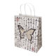 Ins New Guofeng Calligraphy Gift Bag Portable Kraft Paper Bag Antique Butterfly Calligraphy Packaging Bag Birthday Gift
