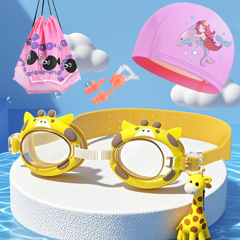 Gafas de Natación Infantil de PC Impermeable y Antivaho para Piscina image 24