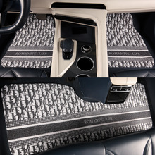 汽车脚垫女主驾驶加厚丝圈车型通用单片防滑固定车内防脏地毯地垫