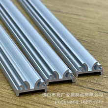 铝型材散热器开模定制 太阳花6063铝合金散热片型材开模定制加工