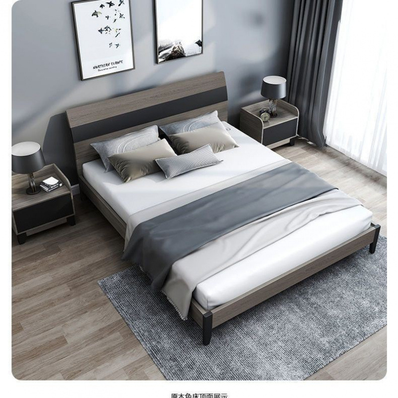大床实木床头.米储物床.床双人.米折叠床新款双人床