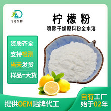 柠檬粉柠檬冻干粉 果蔬代餐粉果汁粉水溶固体饮料原料现货批发