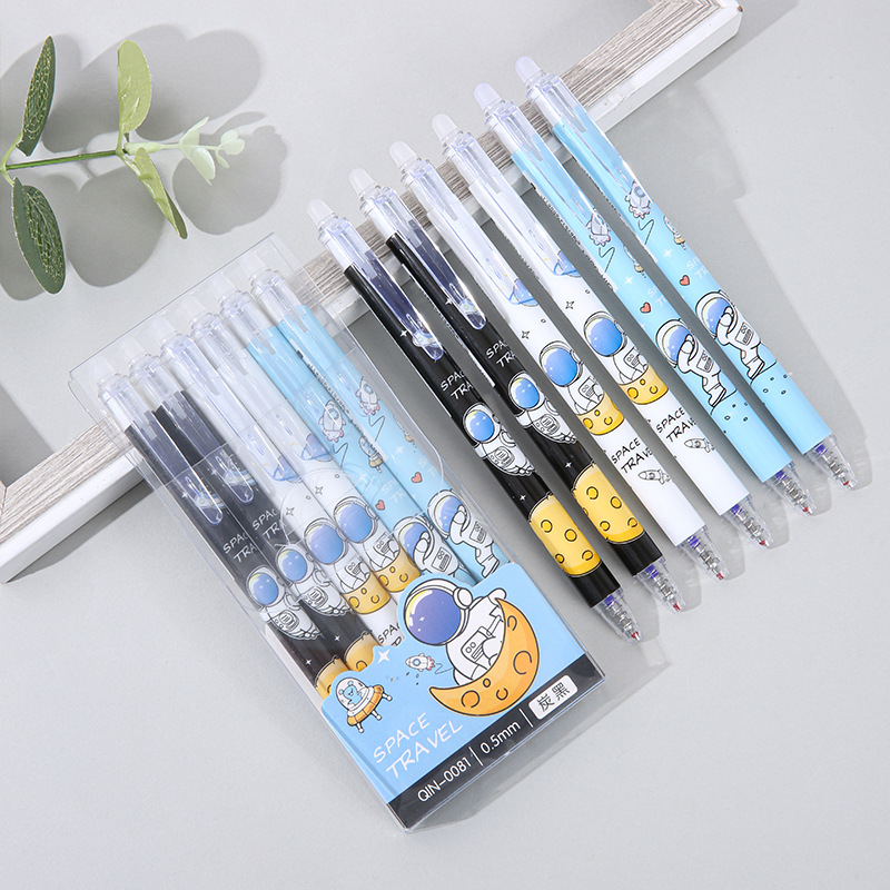 우주 비행사 지울 수 있는 펜(상자당 6개) 크리스탈 블루