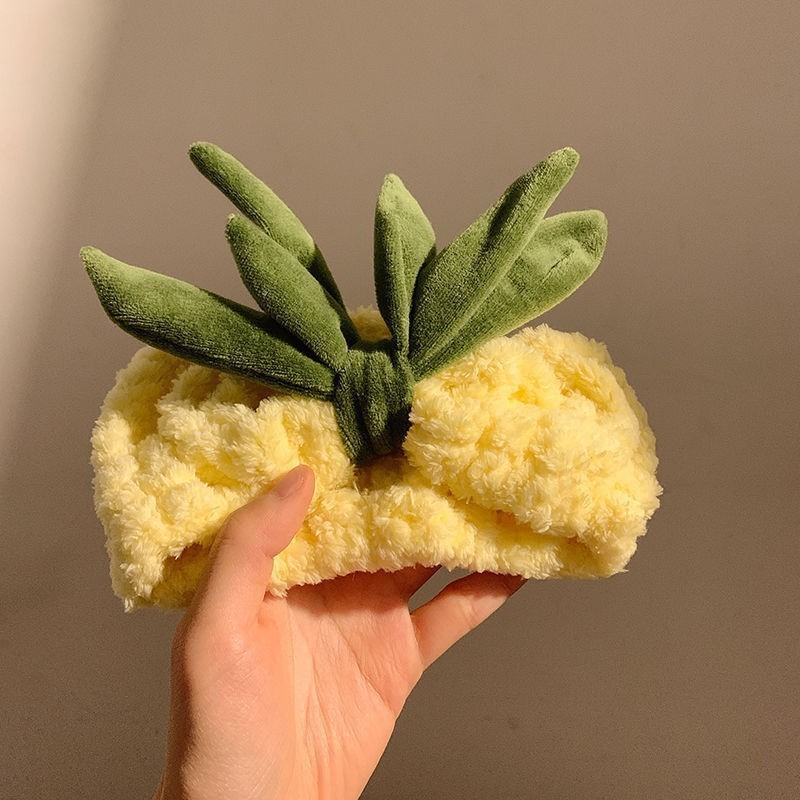 卡通洗脸毛绒发箍发带女可爱卡通公仔显脸小压发发箍搞怪学生发饰|undefined