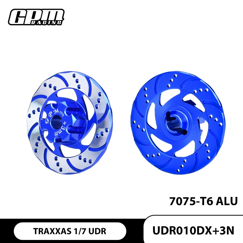 RC remote control car TRAXXAS 1/7 UDR aluminum alloy front and rear universal simulation brake disc-right