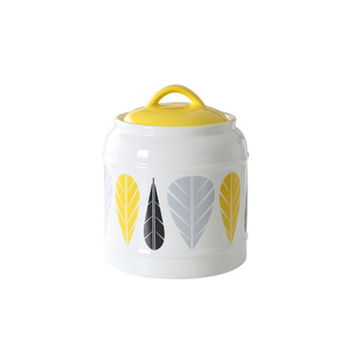 Cross-border cat and dog pet ceramic storage jar airtight jar dog food cat food snack ceramic storage jar grain storage drum logo