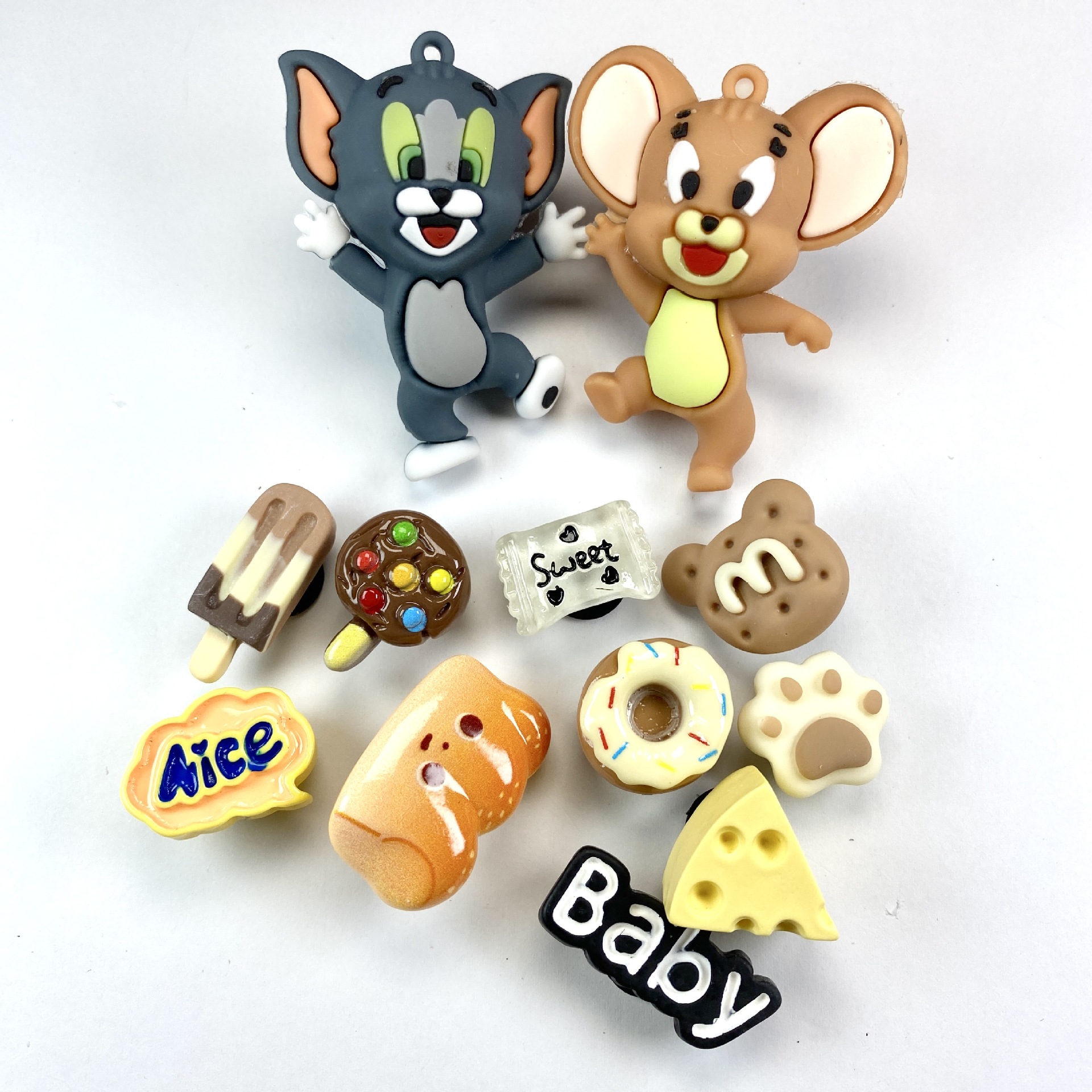 고양이와 쥐 - 신발 버클 포함