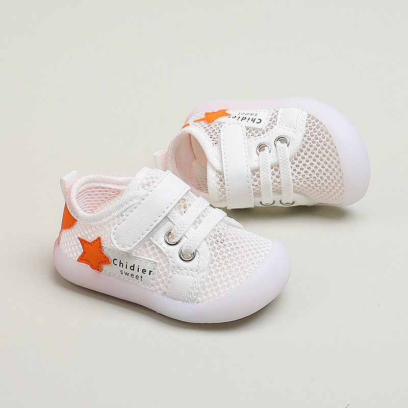 Zapatos casuales de malla para niños, primavera y verano, zapatos para niños pequeños de suela suave para niños, zapatos de malla para bebés para niñas, zapatos para niños, antideslizantes