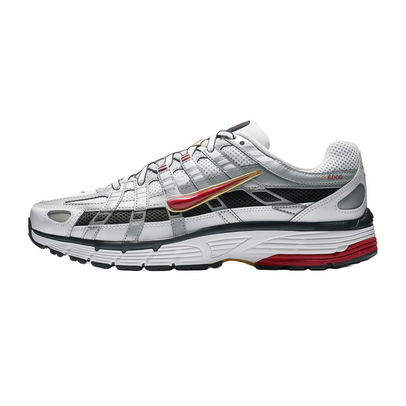 Putian Zapatos cruzados puros P6000 retro zapatos de padre bajo cómodo casual versátil zapatos deportivos para hombres y mujeres para correr