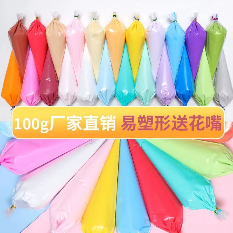 100 г пакетик с имитацией кремового клея для DIY чехлов для телефонов, ручной работы, материалы для заколок, набор для создания украшений из крема своими руками