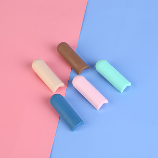 Children's Safety Silicone Anti-Collision Corner Home Table Corner Protective Cover Candy Color Semi-Circular Door Corner Anti-Collision Corner Protector