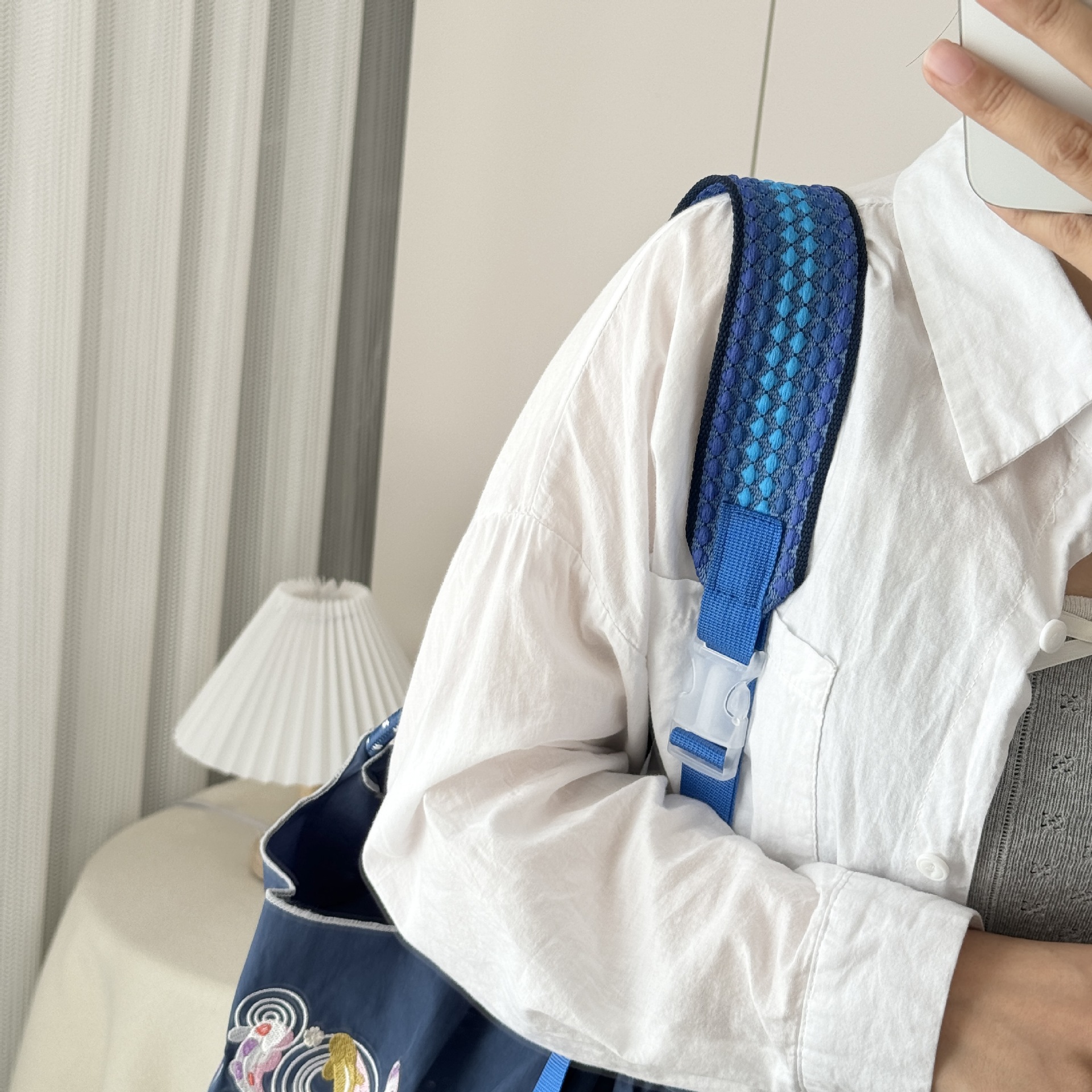 Cordón de nylon bolso correa de hombro bolso de mujer correa de extensión accesorios correa de bolso de mujer correa ajustable