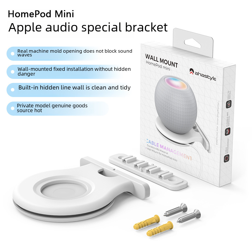 Wall Mount Stand Base for HomePod Mini Apple Smart Speaker