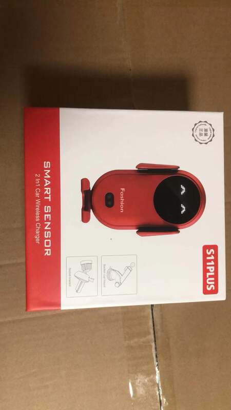 新型赤外線感応車載無線充魔クリップs 11車載スタンド携帯電話ナビゲーション無線充電器急速充電|undefined