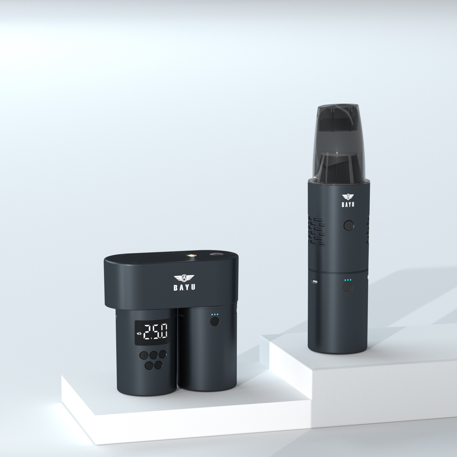 百羽无线洗车机车用家用便携式锂电池高压水枪充电式水泵清洗神器