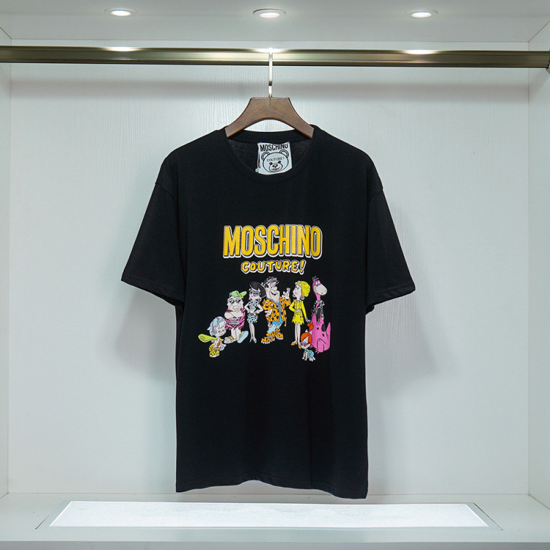 2025 春夏新作メンズカジュアルラウンドネック半袖 T シャツ中空刺繍クマ文字ルーズで多用途|undefined