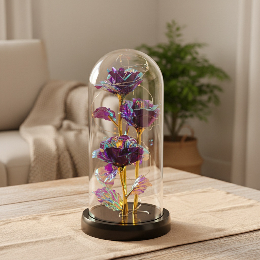 Color violeta + fondo negro