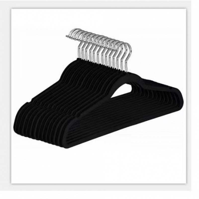 New Style Non-Slip Magic Hanger for Clothes, Multifunctional Organizer, Anti-Slip Velvet Hanger for Dry and Wet Plastic Clothes New Style Non-Slip Magic Hanger for Clothes, Multifunctional Organizer, Anti-Slip Velvet Hanger for Dry and Wet Plastic Clothes