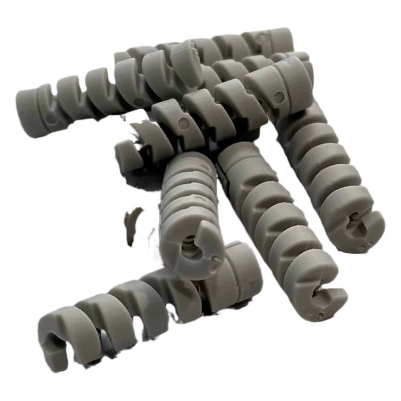 Кабель для передачи данных защитный чехол Кабельный органайзер спиральная намотка анти-изгиб мобильный телефон компьютер зарядки анти-взлом силиконовые намотки