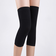 Thermal knee pads for cold legs, unisex, long wool design—perfect for summer air-conditioned environments, lightweight yet cozy, featuring no-sew technology—wholesale sports gear