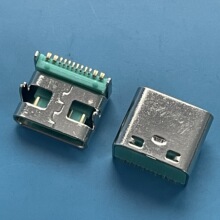 �G�zTYPE-C 16Pĸ�� �|��1.0mm ǰ����NSMT������L=7.35�Gɫ�zо