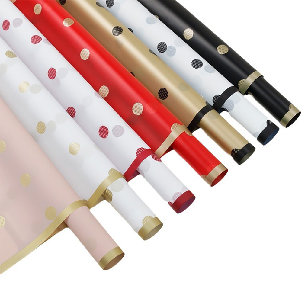 Li Zhirun impermeable punto Han Su papel ramo de flores de embalaje de papel ondulado punto de niebla de pan flor borde de papel para usted