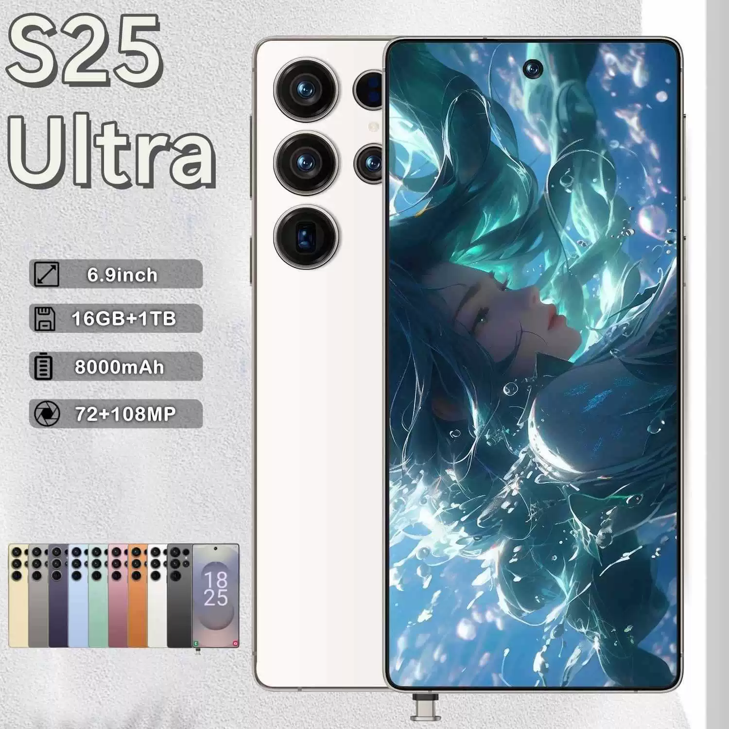 Сargo кросс-б border смартфон S25 Ultra встроенная ручка 4G 6.75 дисплей 3+64 модель TK горячая эксклюзивная